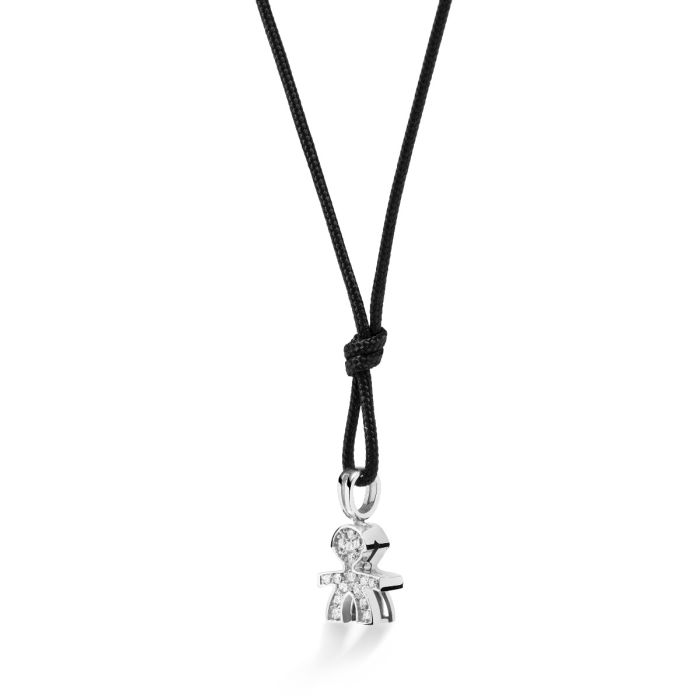 PAVÉ MICRO - BABY-ANHÄNGER AUS WEISSGOLD UND DIAMANTEN - LBB542/M