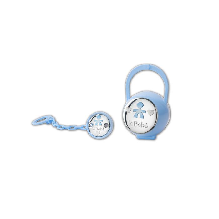 Le Bebè Schnullerhalter-Set in Babyform – LBK001