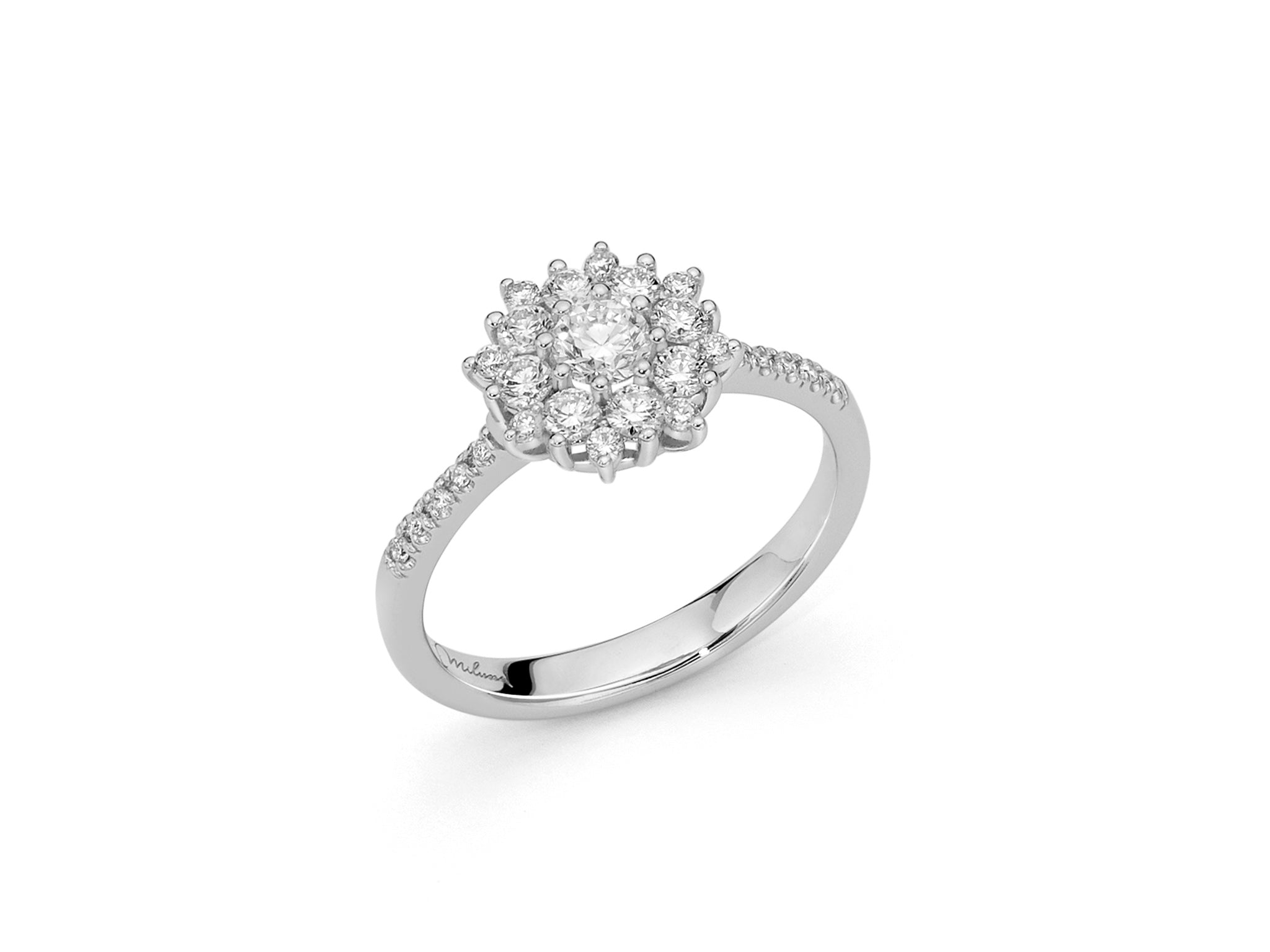 Miluna PREMIUM DIAMONDS Solitärring - LID3535