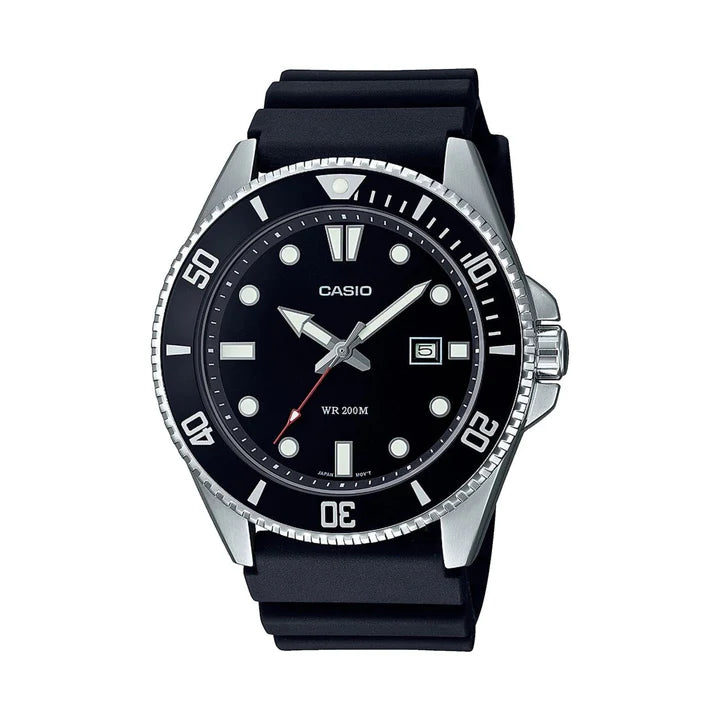 Casio Collection, schwarz, 44 mm – MDV-107-1A1VEF