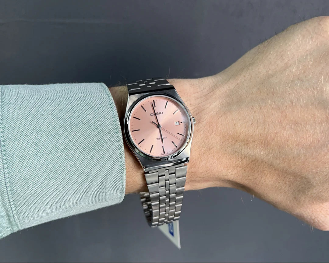 Casio LADY, quadrante rosa, 35mm - MTP-B145D-4AVEF