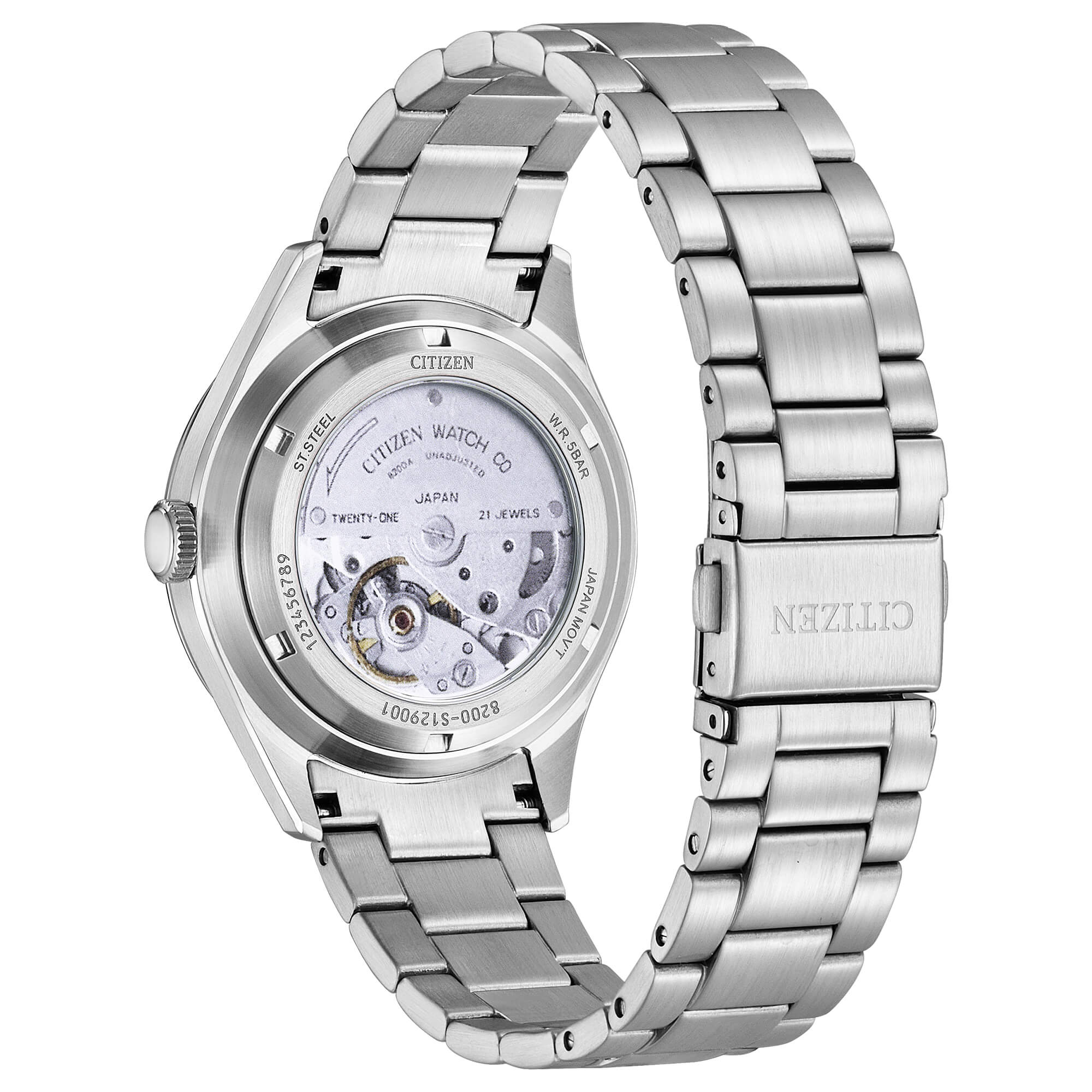 Citizen Daydate, Collezione Meccanico Automatico C7, quadrante blu, 40mm - NH8391-51L