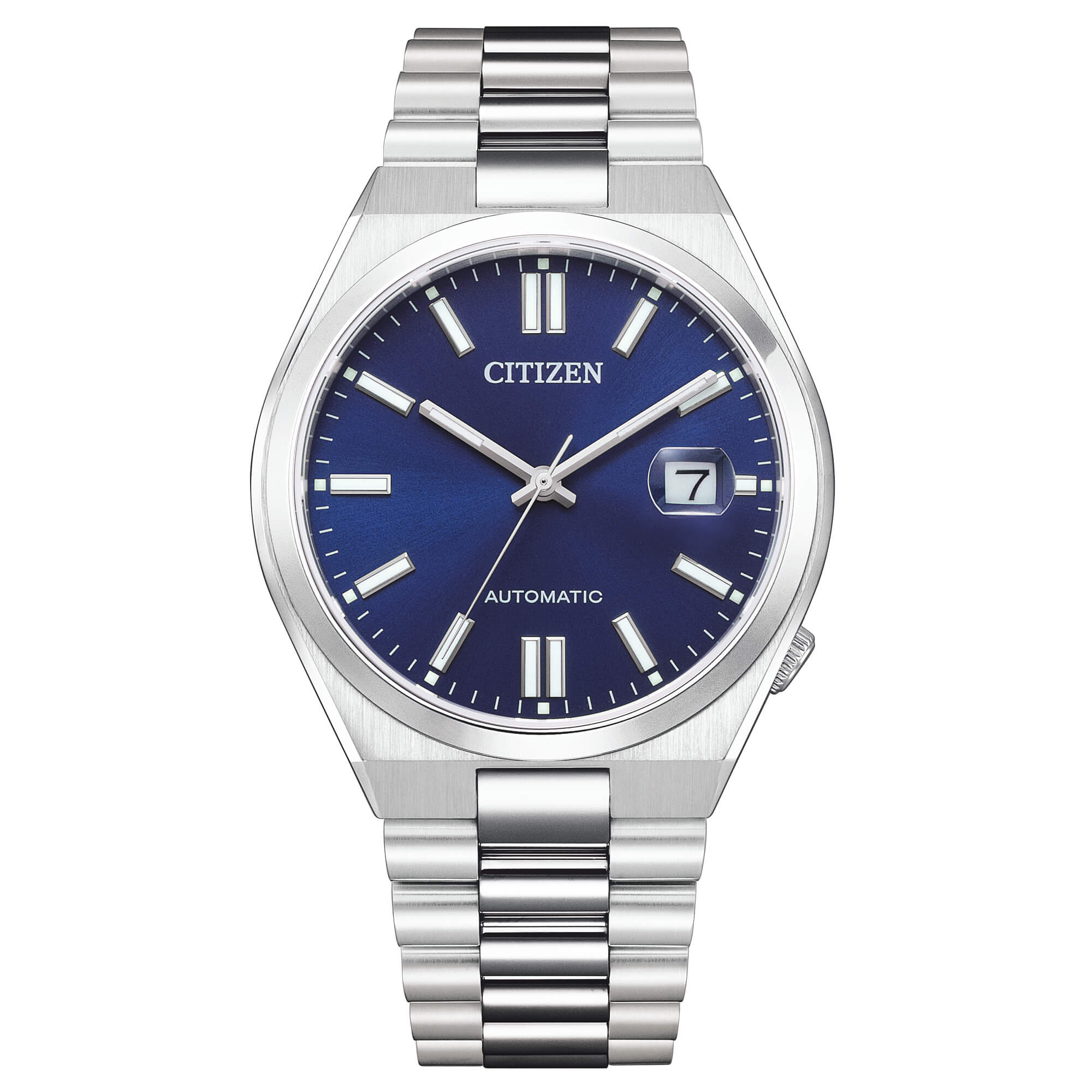 TSUYOSA Automatic Mechanical Collection, blaues Zifferblatt, 40 mm – NJ0150-81L