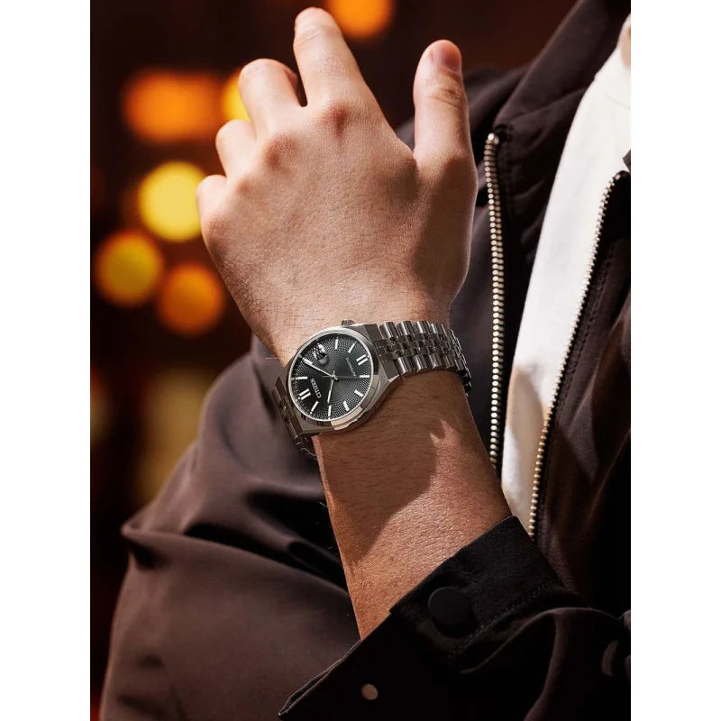 OROLOGIO CITIZEN Tsuyosa 60, MECCANICO AUTOMATICO, QUADRANTE NERO, 40MM - NK0020-55E