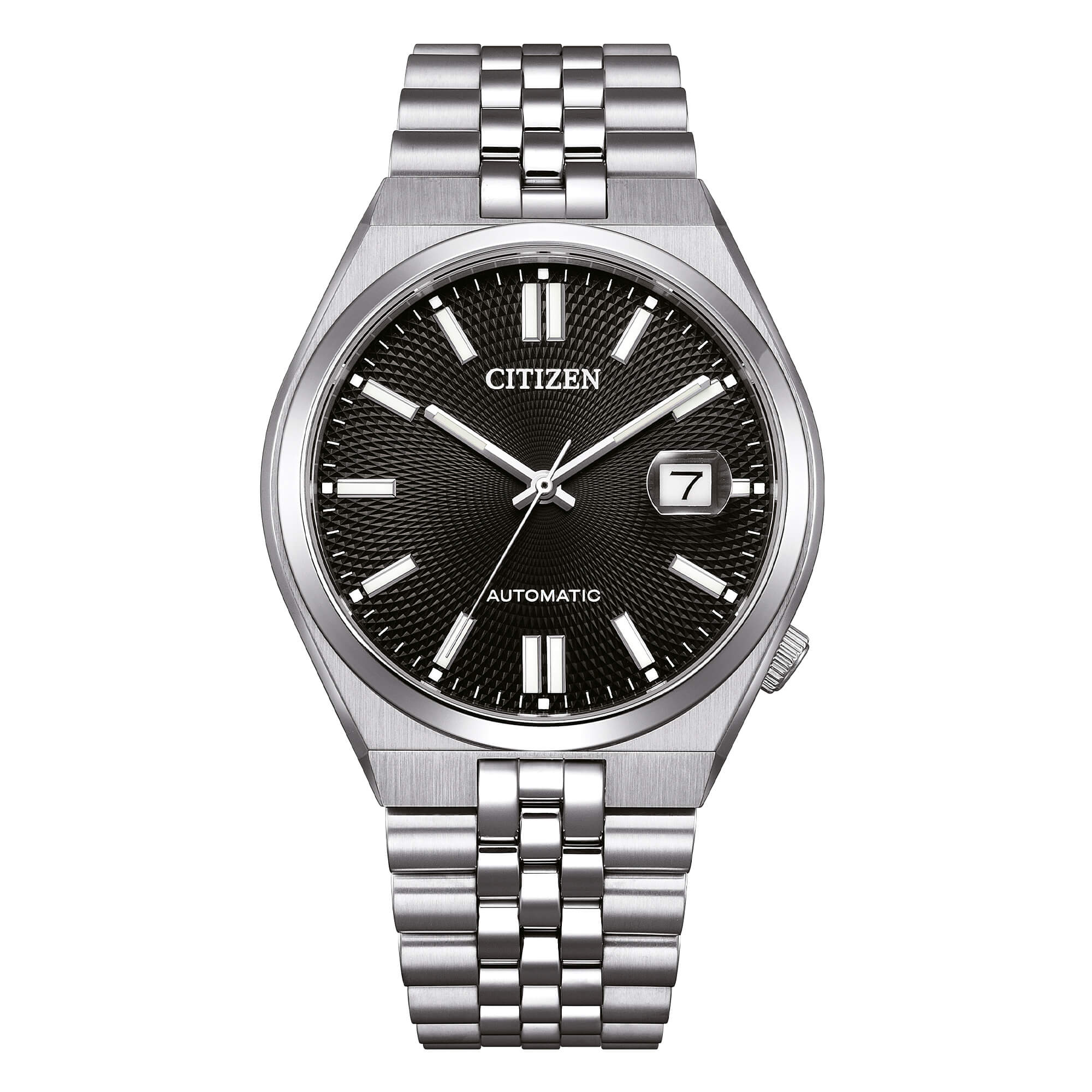OROLOGIO CITIZEN Tsuyosa 60, MECCANICO AUTOMATICO, QUADRANTE NERO, 40MM - NK0020-55E