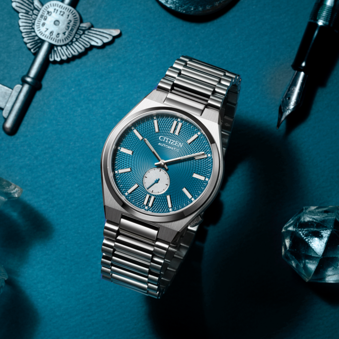 CITIZEN TSUYOSA KLEINE SEKUNDE AUTOMATIK, 40 MM - NK5010-51L