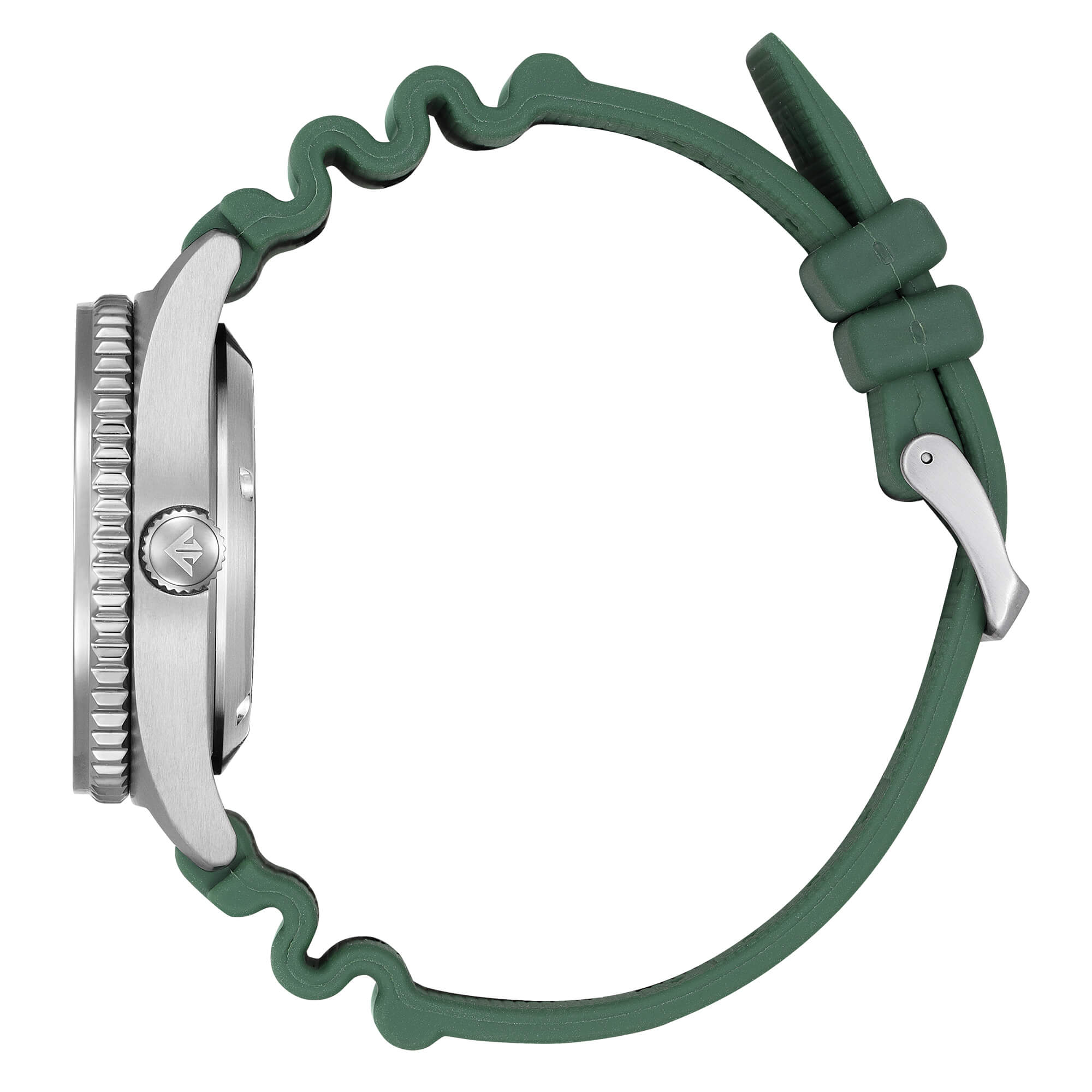 Citizen Promaster, Diver's Automatic 200 mt, cinturino in caucciù verde e quadrante verde, 41mm - NY0121-09X