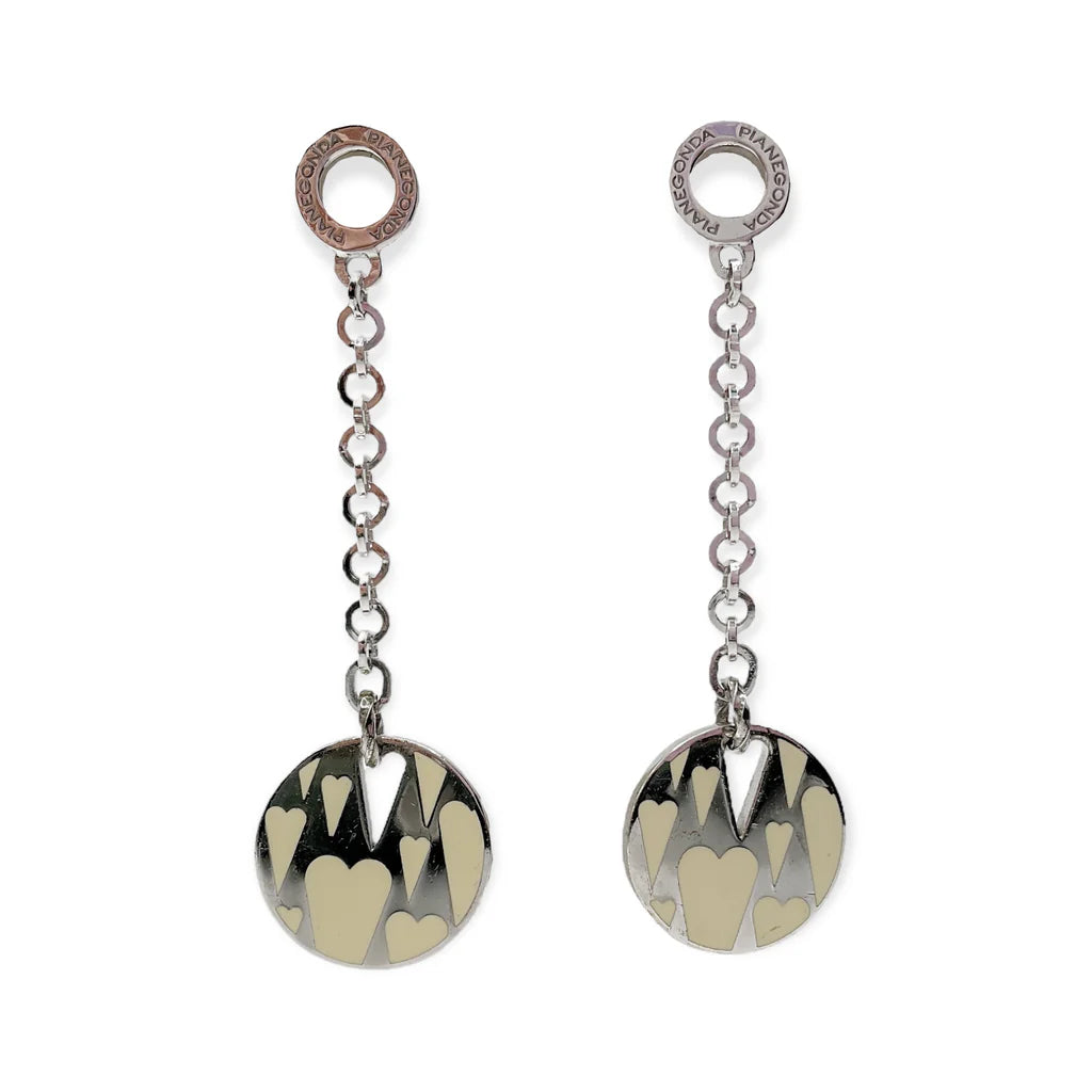 Pianegonda Silber-Tropfenohrringe, Cloison D'Amour Kollektion – OA010459