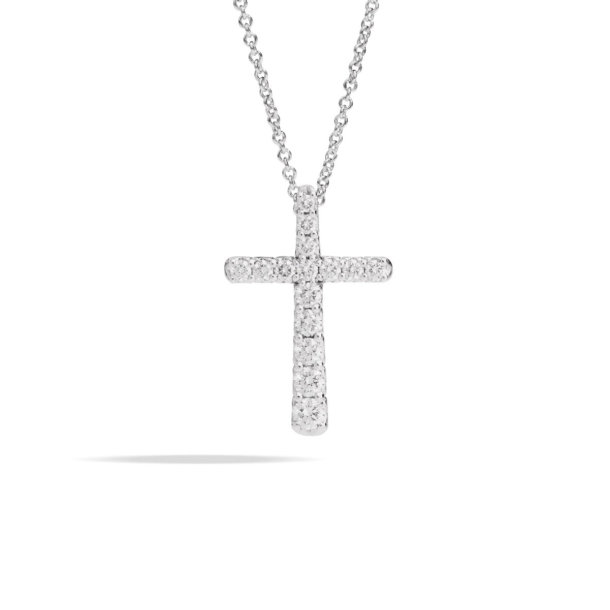 Jubiläumskreuz-Halskette, 0,52 ct - P01CR747/054