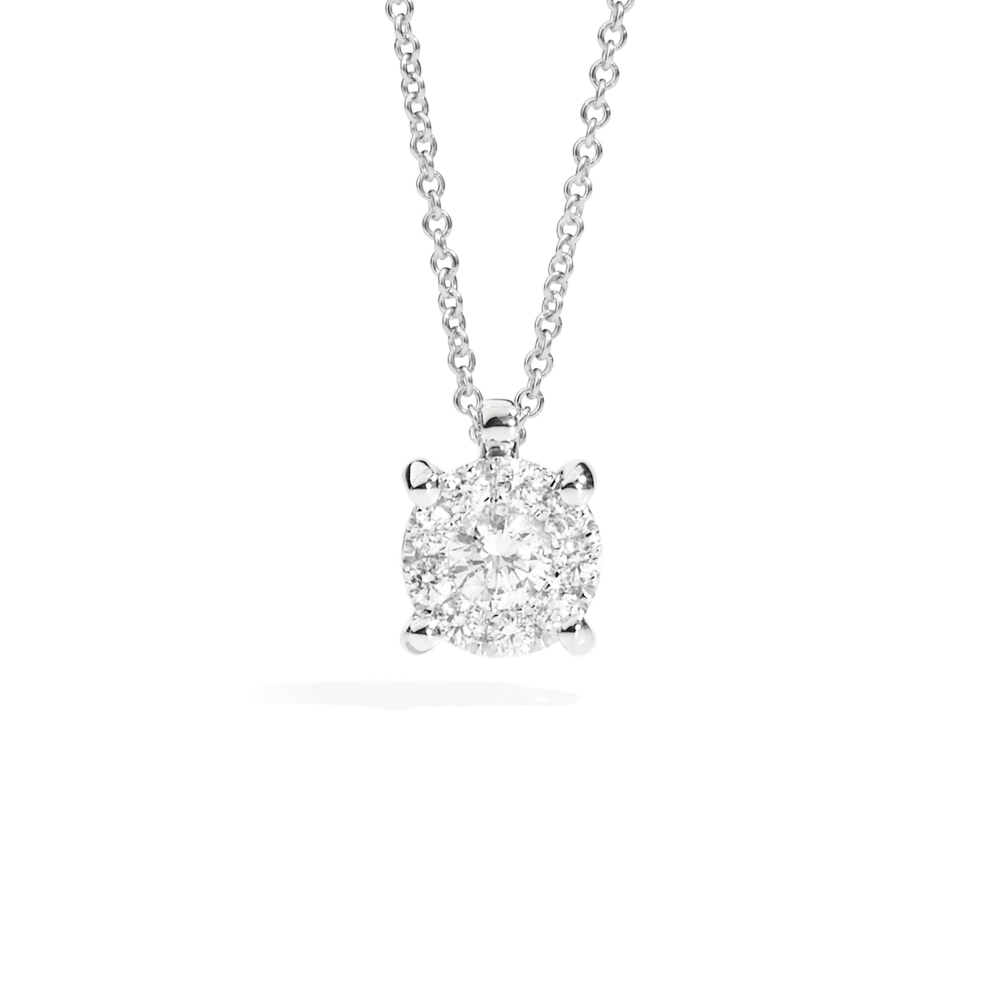 Recarlo Weißgold- und Diamantanhänger, 0,10 ct – P04PX988/010-45