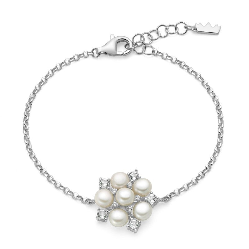 Miluna Unica Perlenarmband mit orientalischem Perlenbouquet, Limited Edition - PBR3675