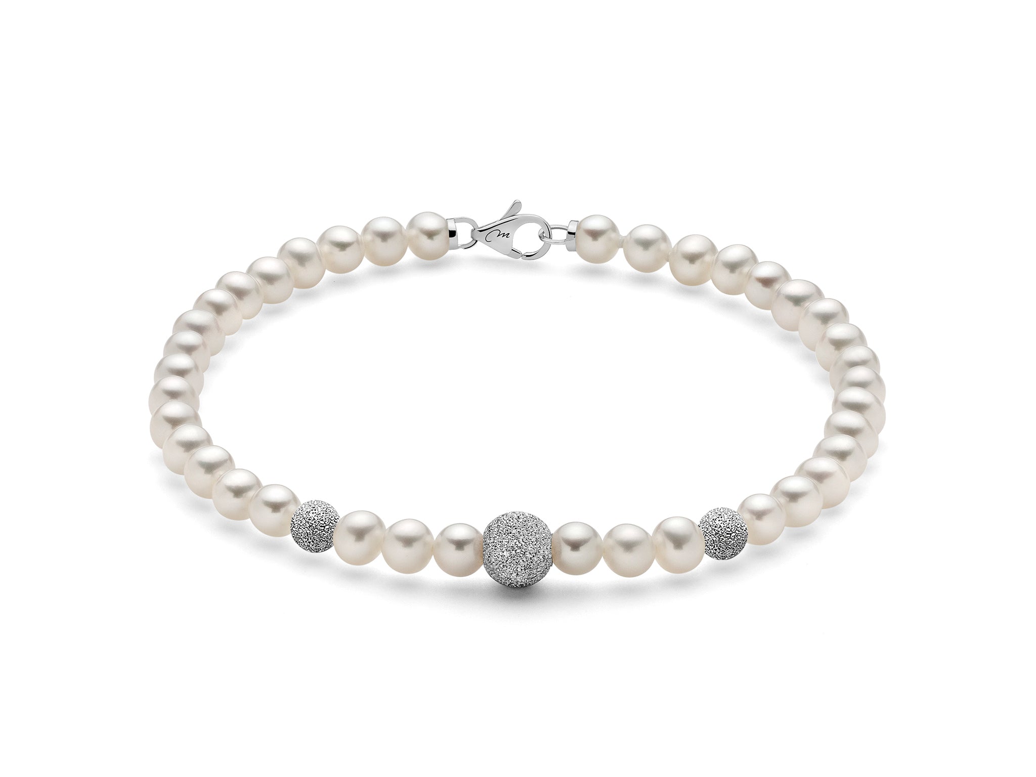 Miluna ARMBAND mit BOULE UND FANTASIEPERLEN - PBR894V