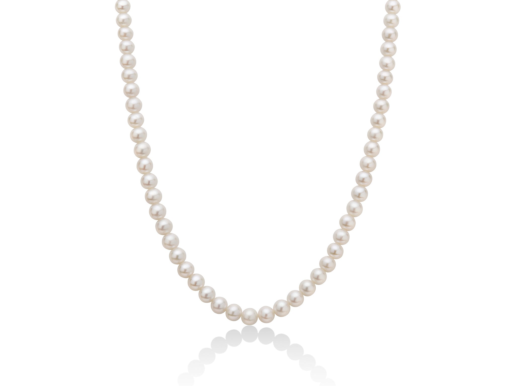 Miluna Orient Perlenkette, 40 cm, mit Weißgoldverschluss - PCL4196V