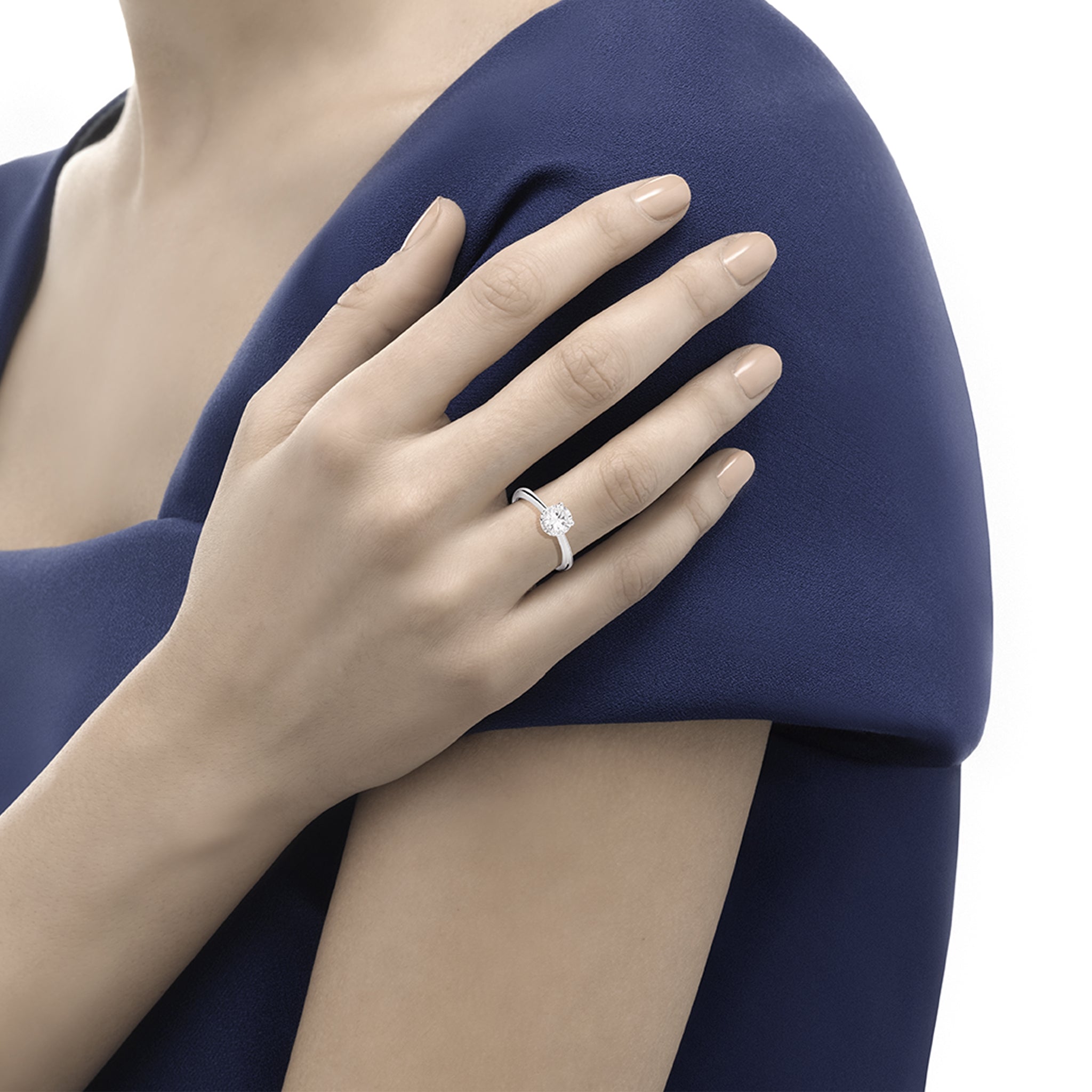 SOLITARIO RECARLO ANNIVERSARY IN ORO BIANCO E DIAMANTI, 0.31ct - R01SO001/031