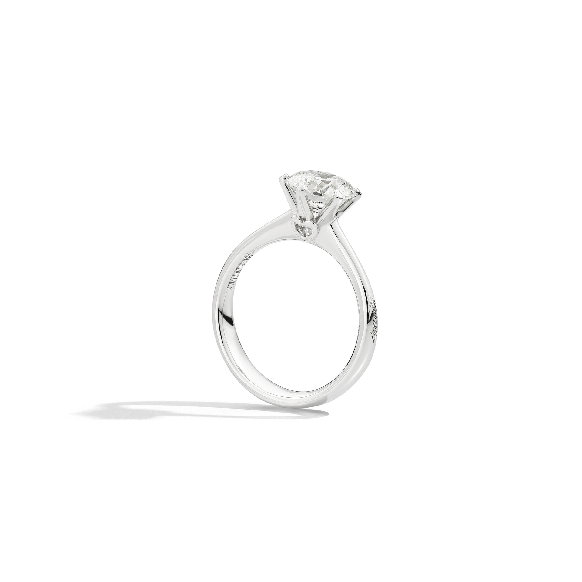 SOLITARIO RECARLO COLLEZIONE ANNIVERSARY IN ORO BIANCO E DIAMANTI, 0.385ct - R01SO014/037