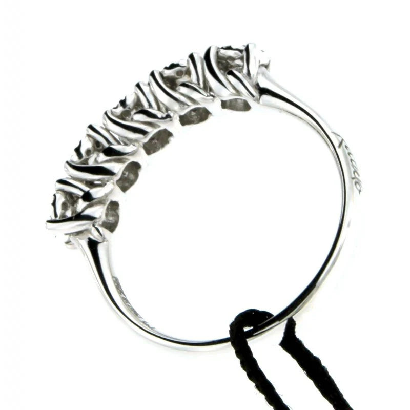Veretta Recarlo in oro bianco e diamanti, ct 0.26 - R04MZ277/026