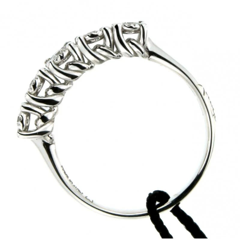 Veretta Recarlo in oro bianco e diamanti, ct 0.26 - R04MZ277/026