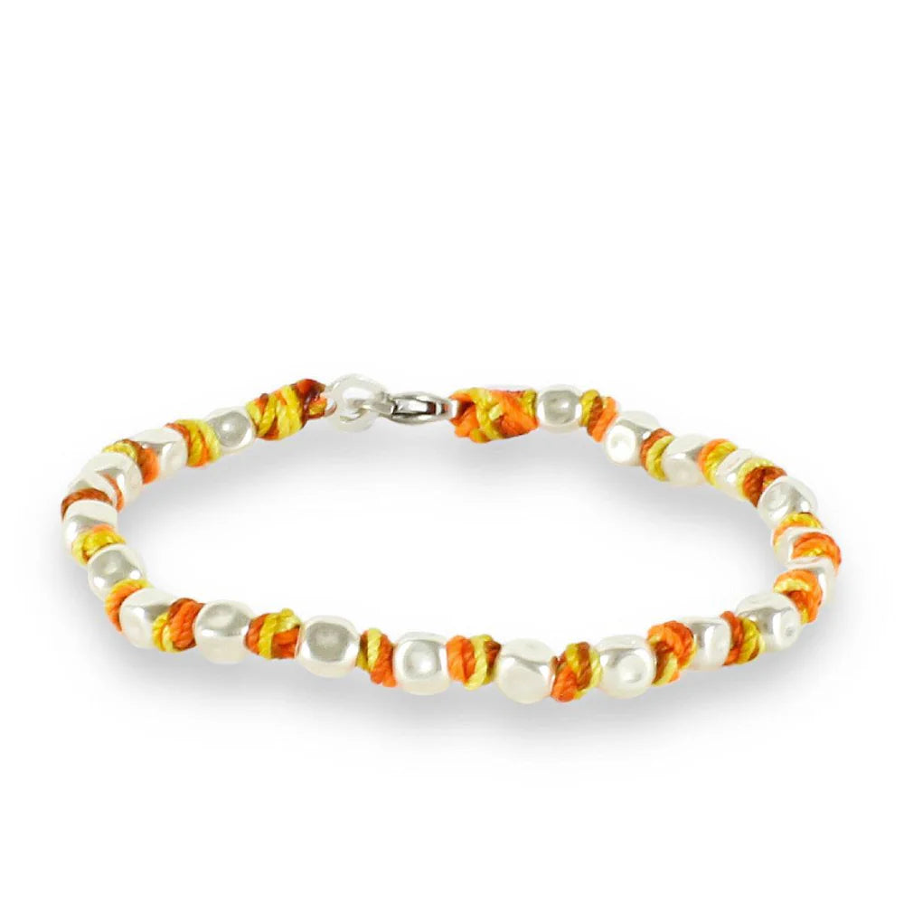 BRACCIALE Spadarella Crushed, unisex, color arancione degradè - SPBR03-arancione degradè