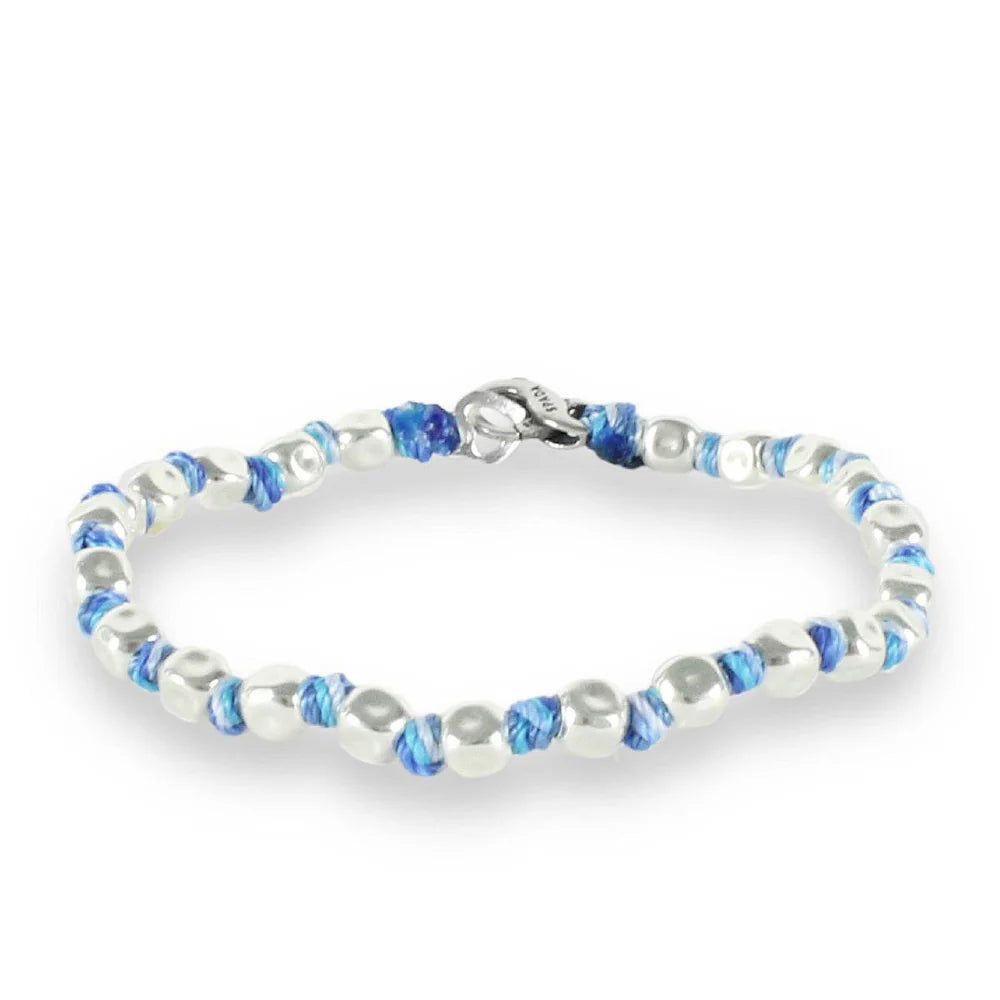 BRACCIALE Spadarella Crushed, unisex, color azzurro degradè - SPBR03-azzurro degradè