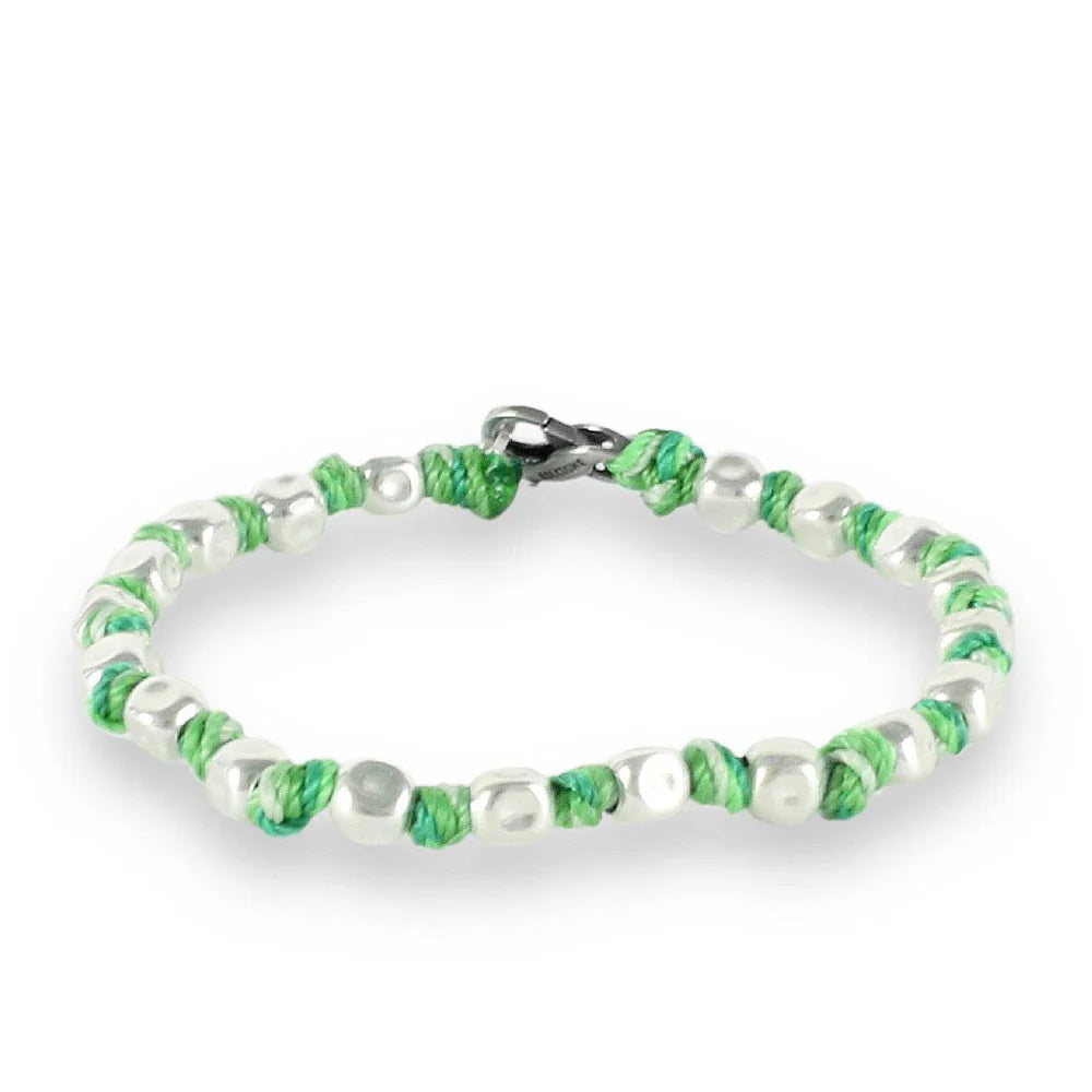 BRACCIALE Spadarella Crushed, unisex, color verde chiaro degradè - SPBR03-verde chiaro degradè