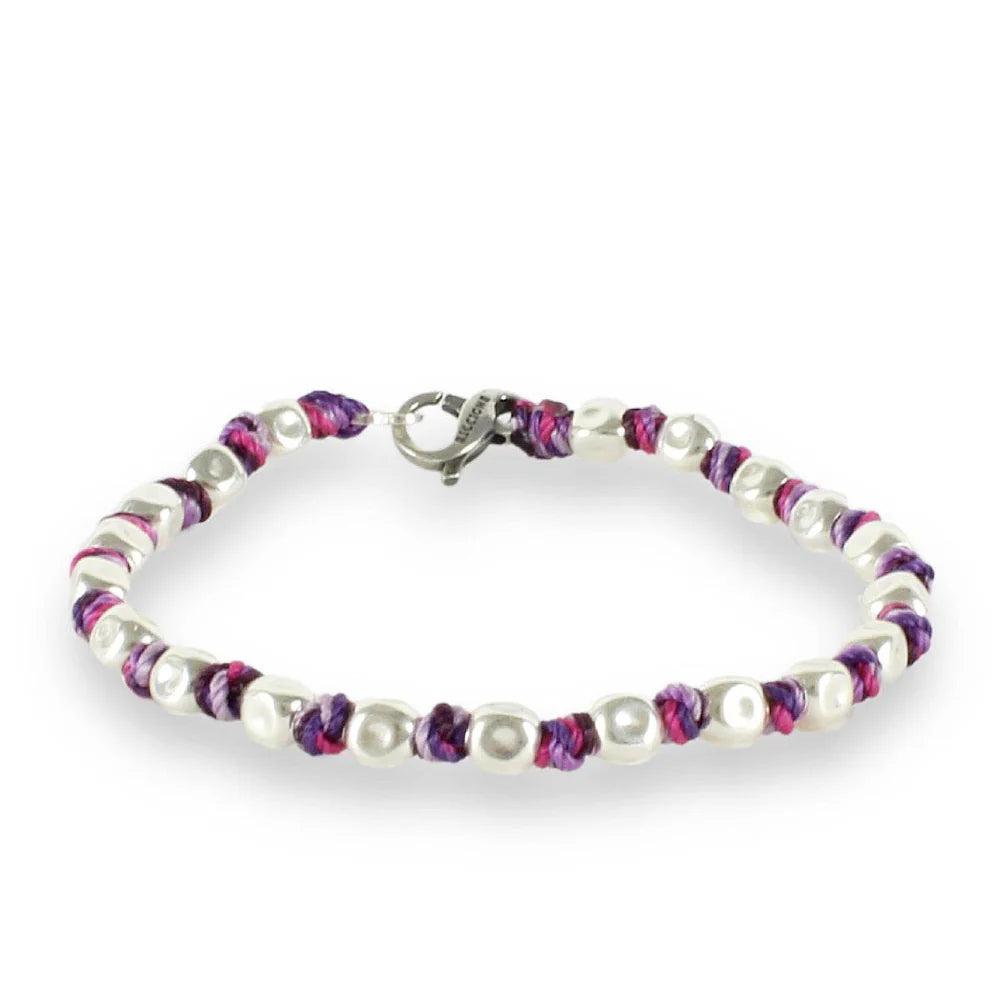 BRACCIALE Spadarella Crushed, da DONNA, color viola degradè - SPBR03-viola degradè