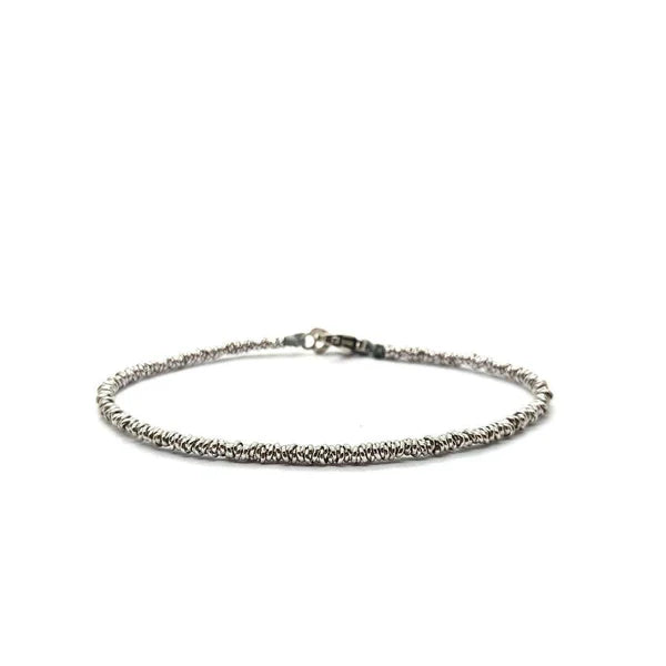 Bracciale Spadarella in argento anellini, color argento - SPBR263