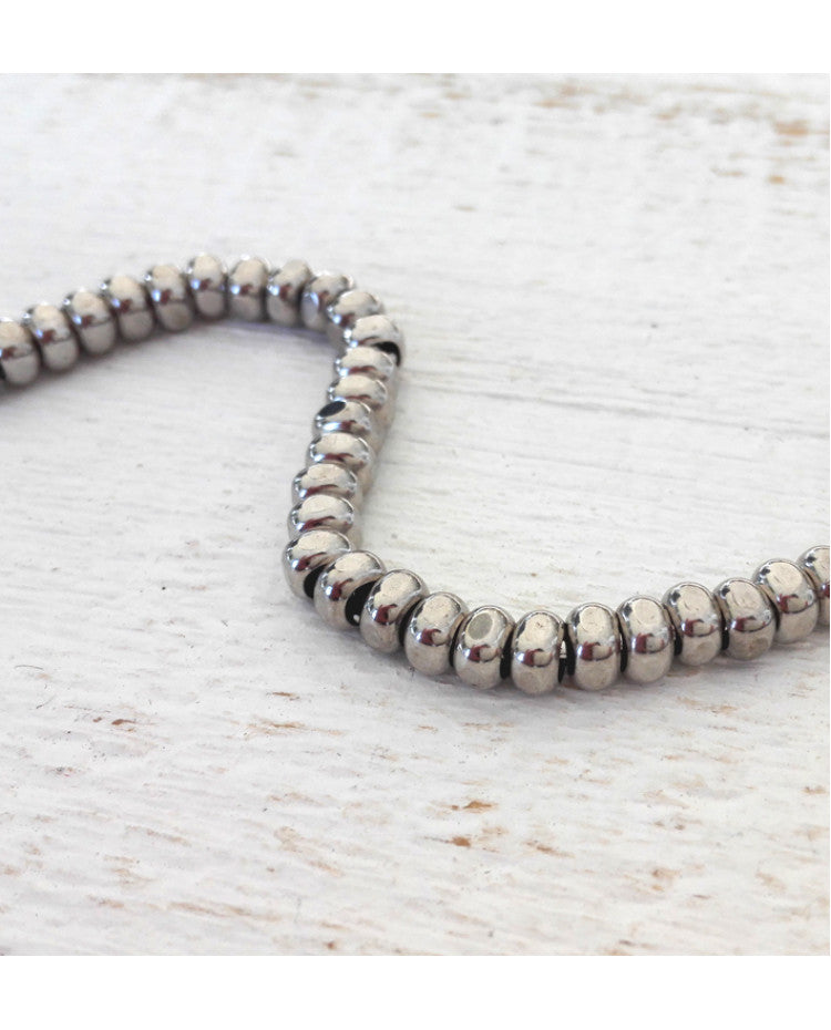 Bracciale Spadarella con bussolotti in argento , 19cm - SPBR405