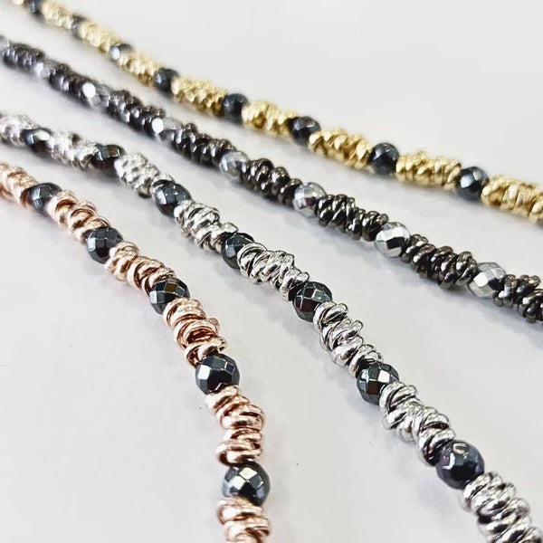 Bracciale Spadarella in argento con pietre - SPBR565