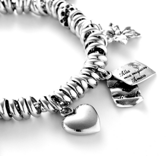 Giovanni Raspini Heart Charm - 6096