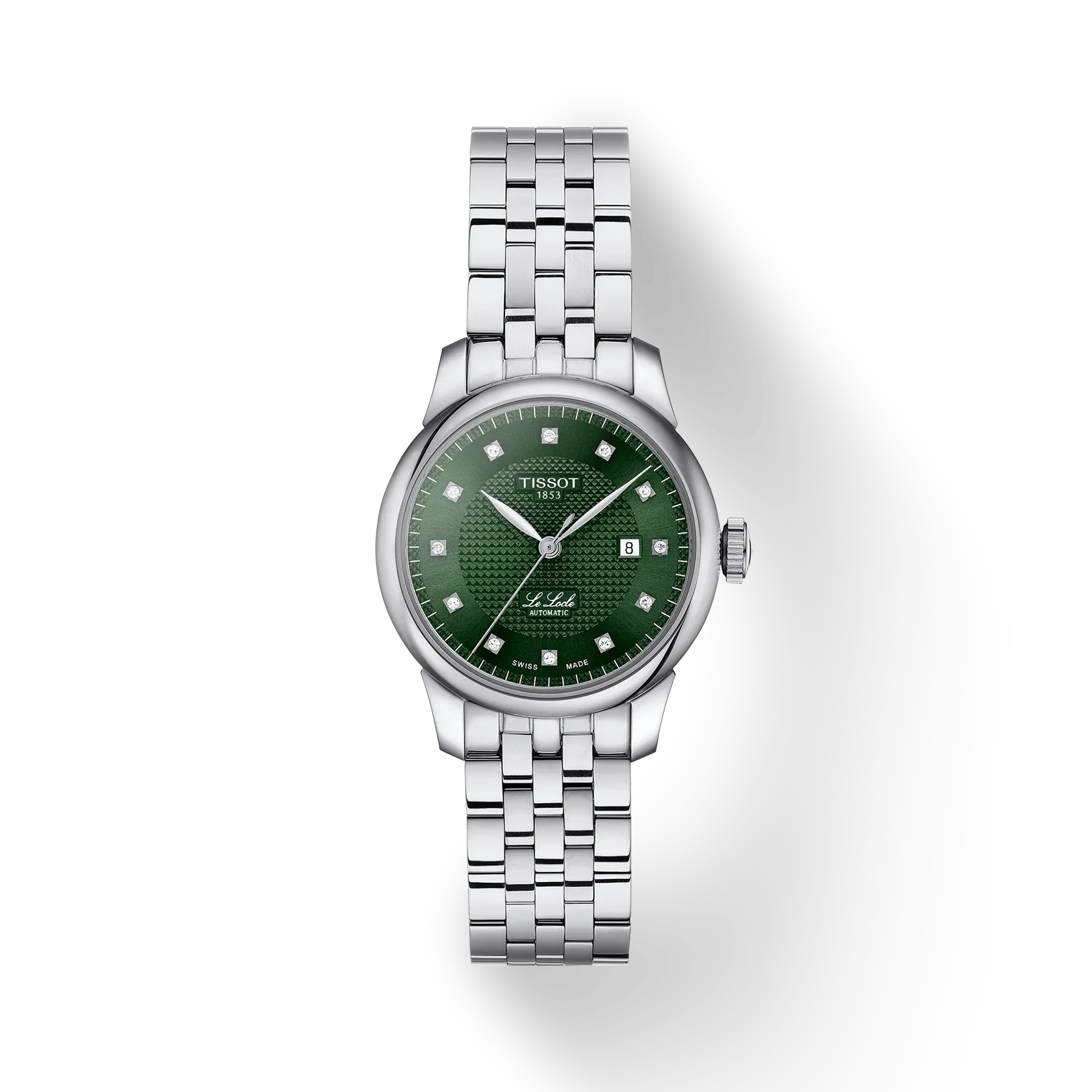 Tissot Le Locle Automatic Lady (29,00 mm), GRÜNES ZIFFERBLATT – T0062071109600