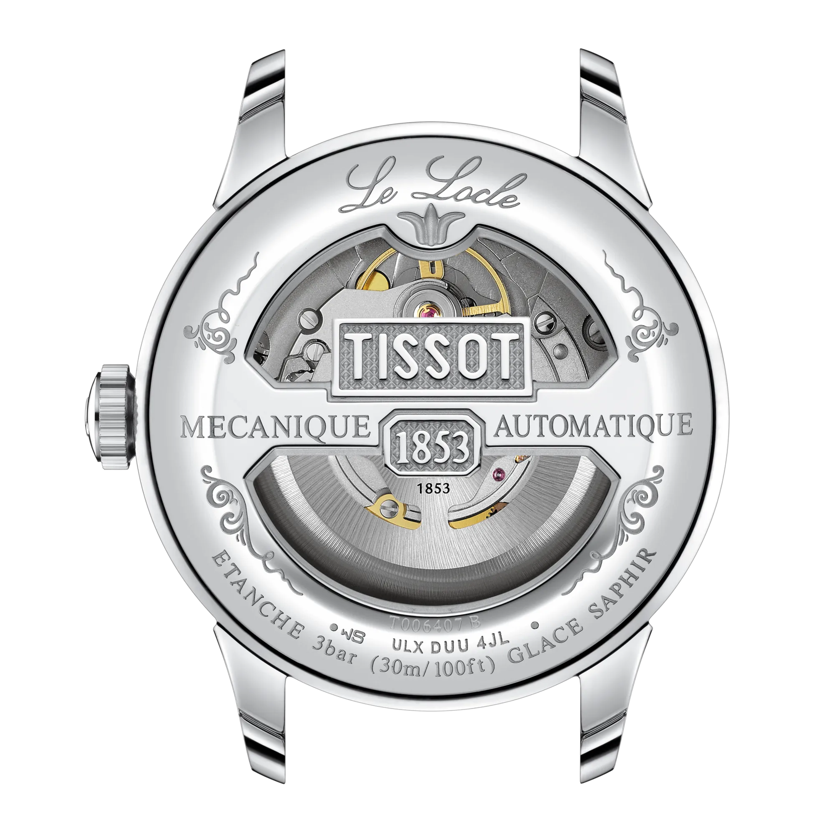 Tissot Le Locle Powermatic 80 Uhr, grünes Zifferblatt, 39,30 mm – T0064071109300