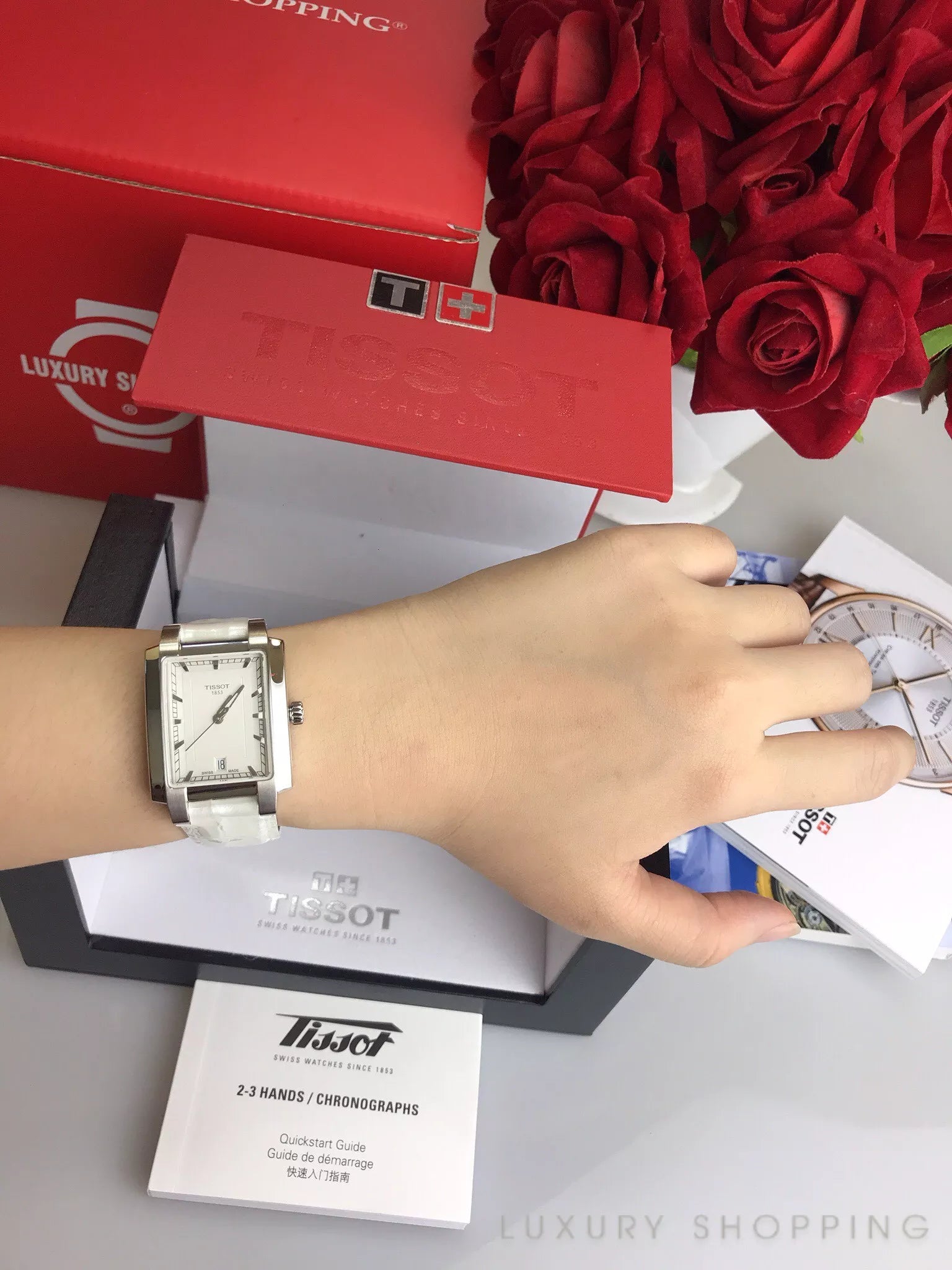 Tissot T-Trend TX Quarzuhr nur mit Zeitanzeige, 29 mm – T061310160310