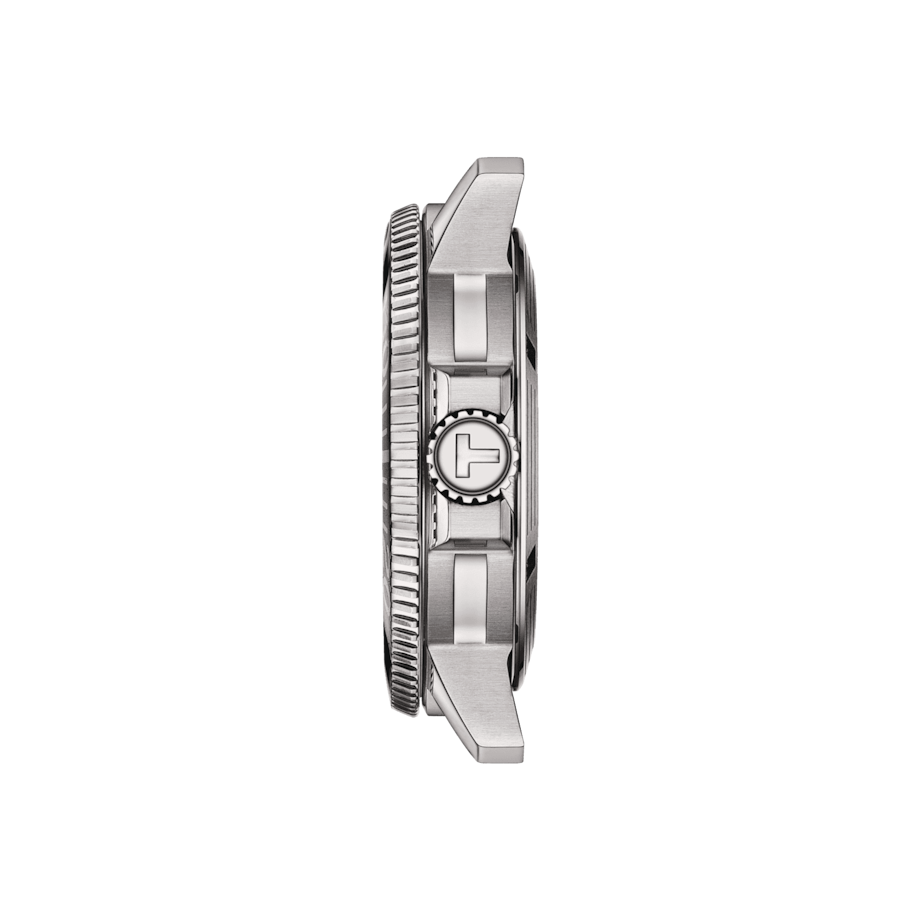 TISSOT SEASTAR 1000 POWERMATIC 80 UHR, grünes Zifferblatt, 43 mm – T1204071109101