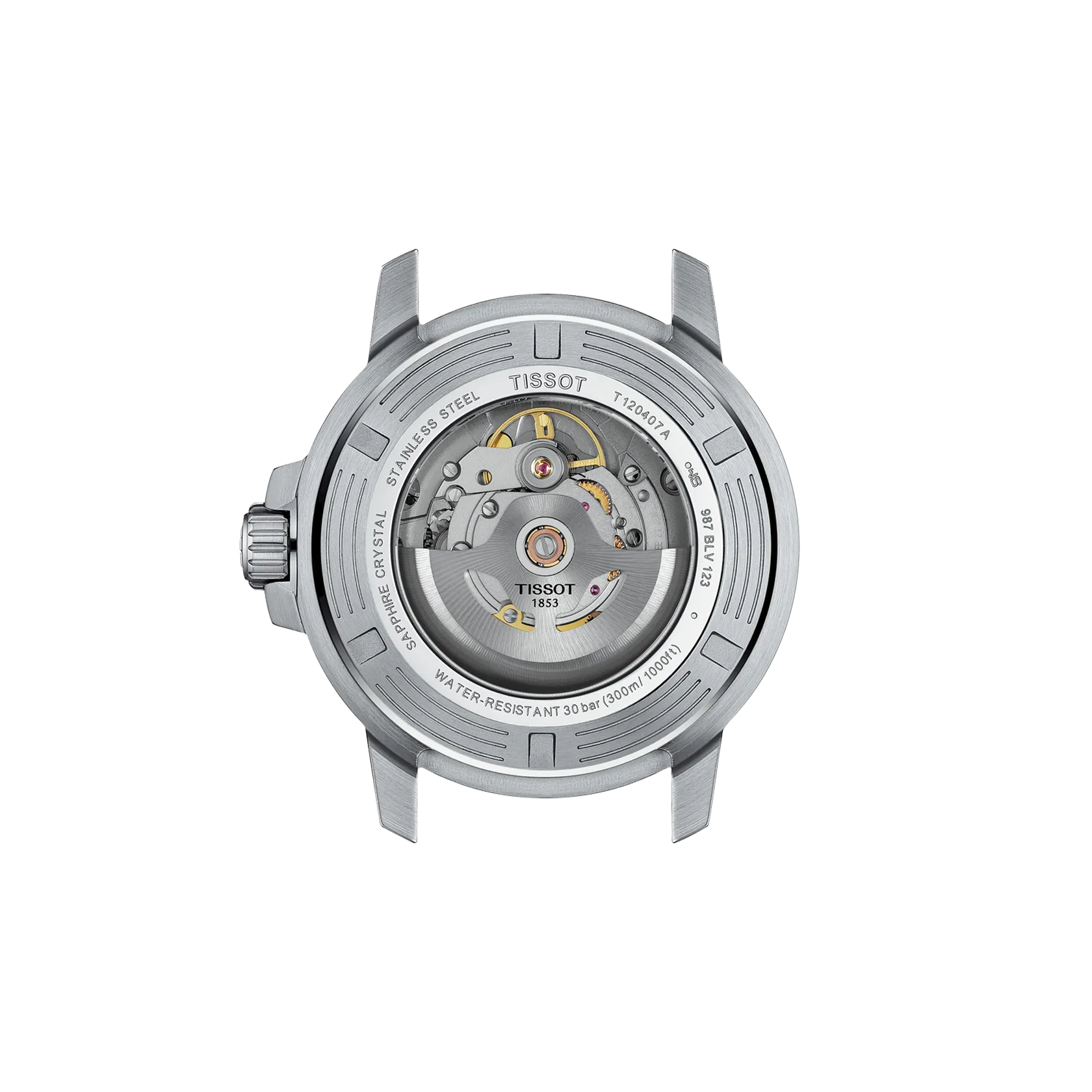 OROLOGIO TISSOT SEASTAR 1000 POWERMATIC 80, quadrante verde, 43mm - T1204071109101