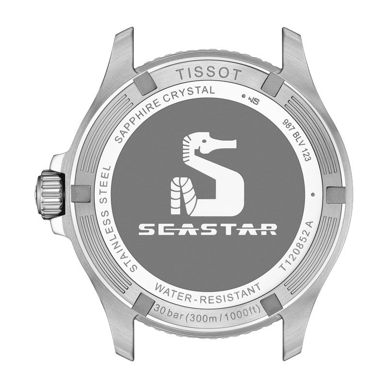 Tissot Seastar 1000 Quartz GMT, grüne und schwarze Lünette, 40 mm – T1208521105100