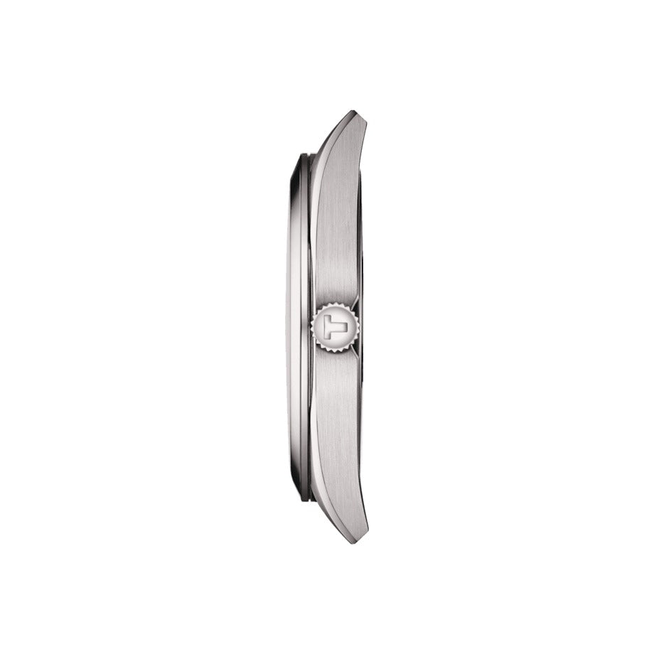 TISSOT GENTLEMAN-UHR, blaues Zifferblatt, 40 mm – T1274101104100