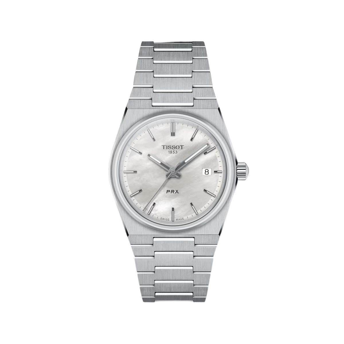 TISSOT PRX Perlmutt-Zifferblatt 35 mm – T1372101111100