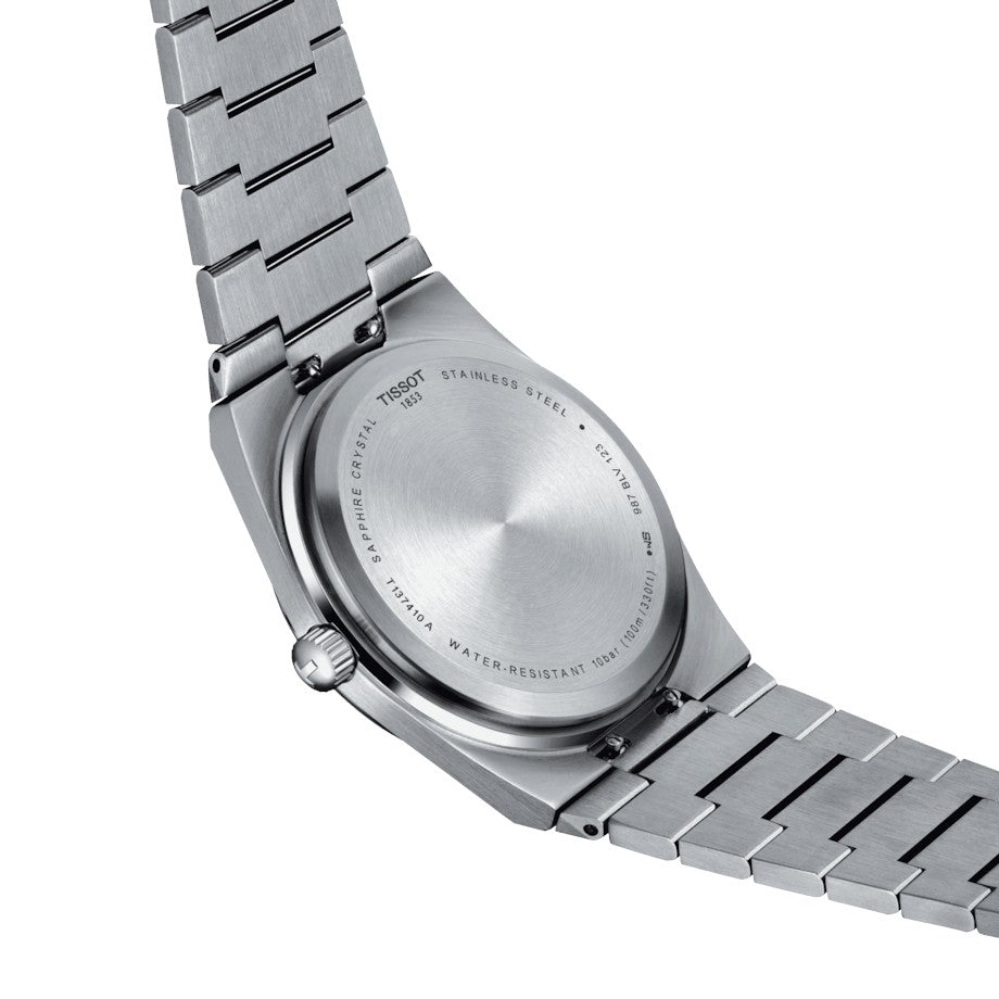 Tissot PRX-Uhr, 40 mm, blaues Zifferblatt – T1374101104100