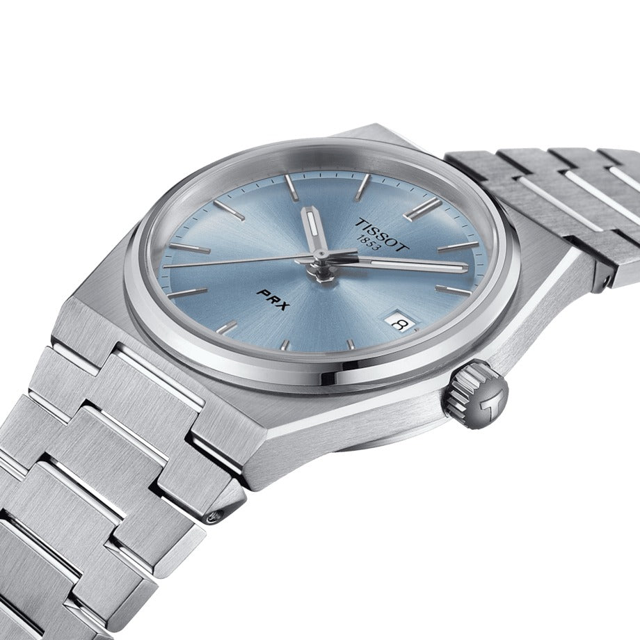 TISSOT PRX quadrante azzurro 35MM - T1372101135100