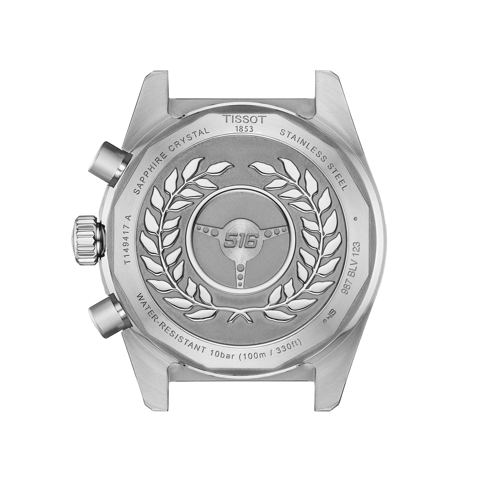 Tissot PR516 Quartz Chronograph, Bicolor quadrante nero, 40mm - T1494172205101
