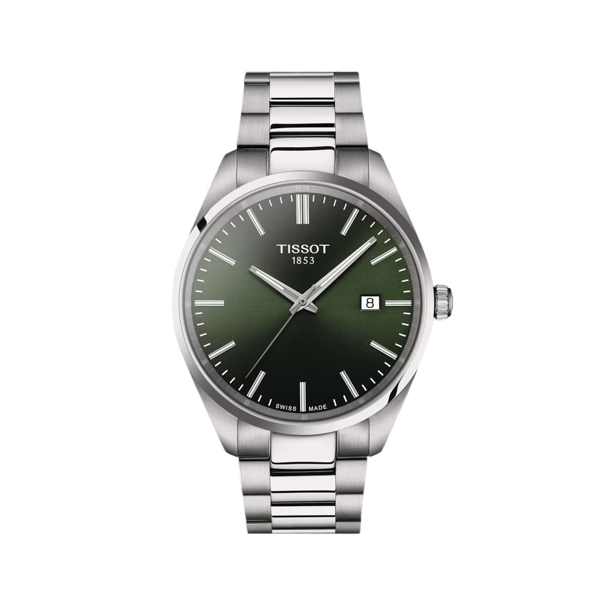TISSOT PR 100 UHR, grünes Zifferblatt, 40 mm – T1504101109100