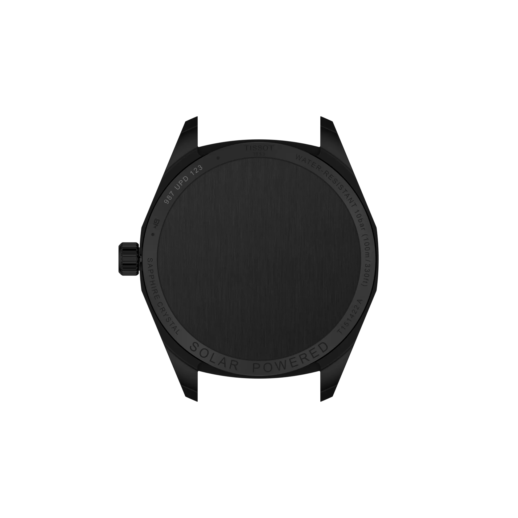 Tissot PRC 100 Solar, total black, 39mm - T1514223305100