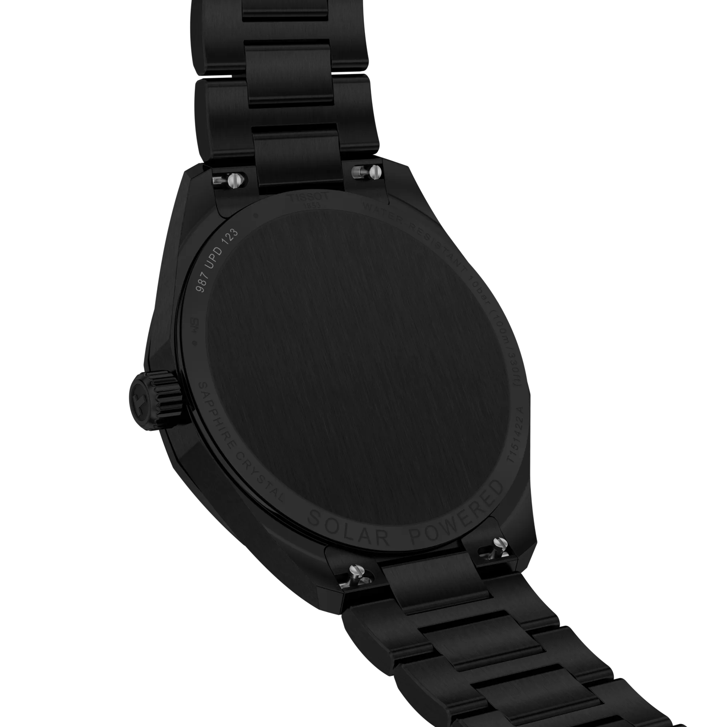 Tissot PRC 100 Solar, total black, 39mm - T1514223305100