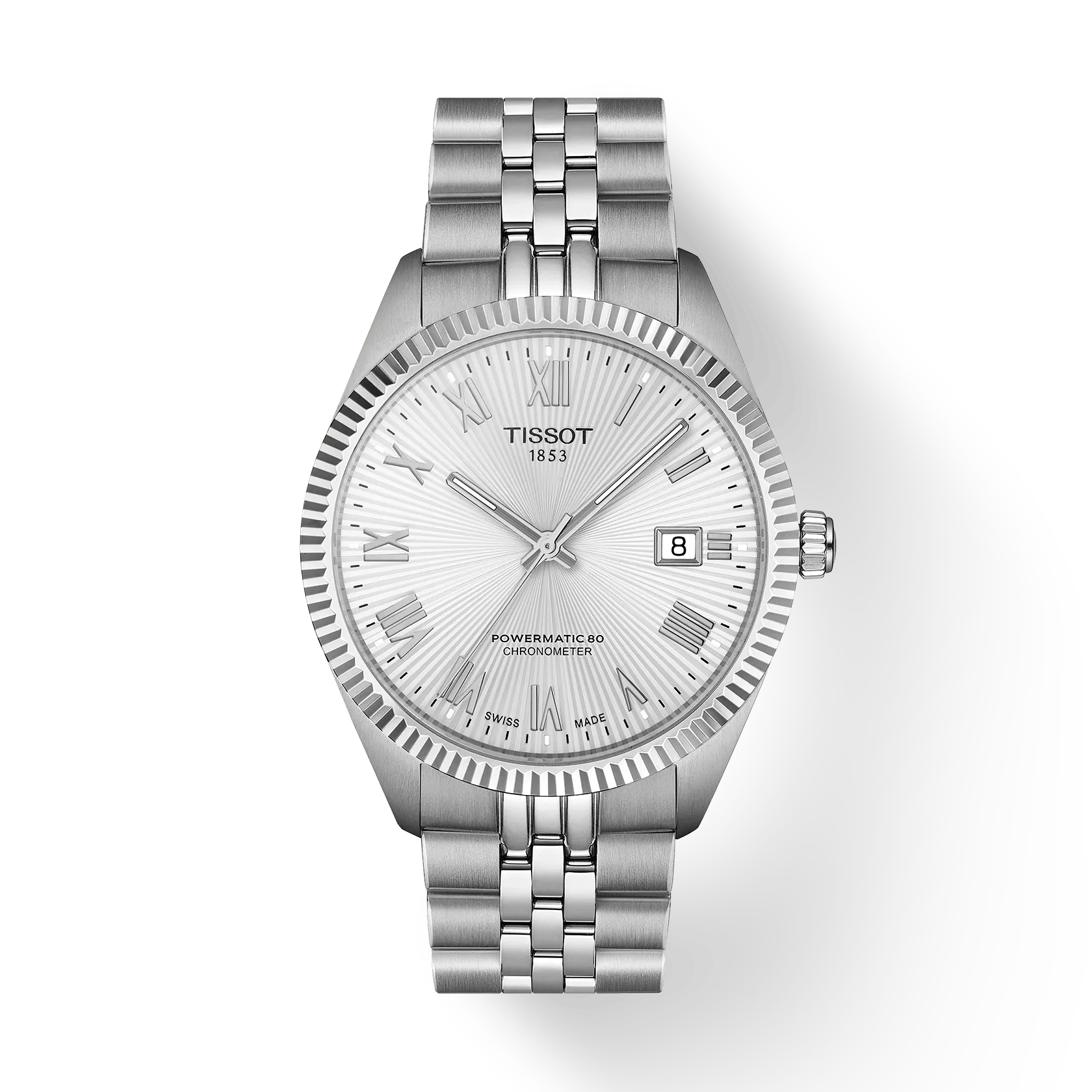 Orologio Tissot Ballade, AUTOMATICO QUADRANTE SILVER, CERTIFICATO COSC, 39mm - T1564081103300