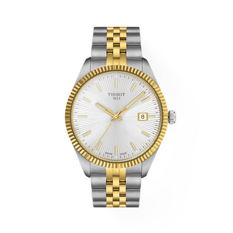 Tissot Ballade Bicolor, quadrante bianco, 40mm - T1564102203100