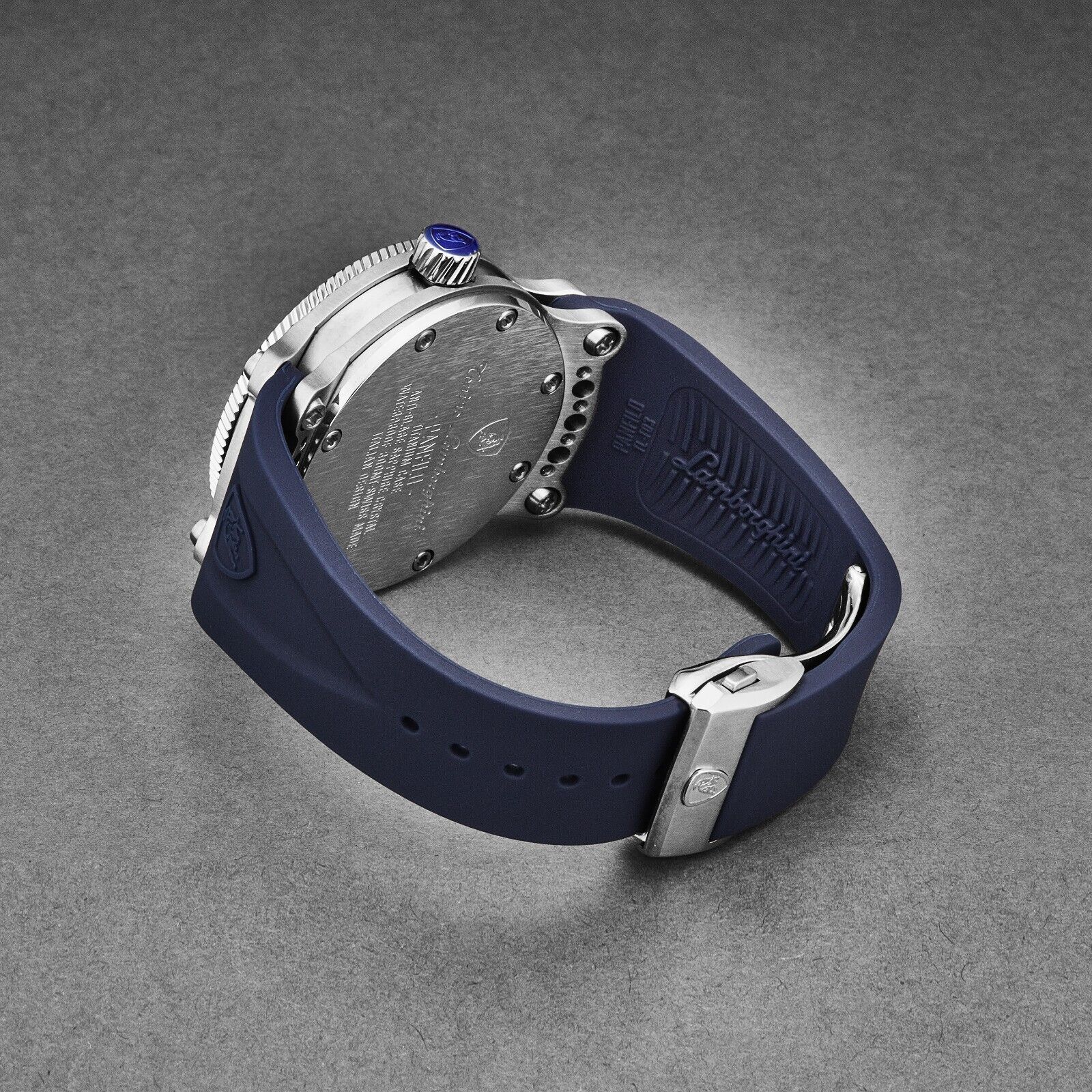 Tonino Lamborghini Herren-Automatikuhr „PANFILO“ mit blauem Zifferblatt, 44 mm – TLF-T03-2