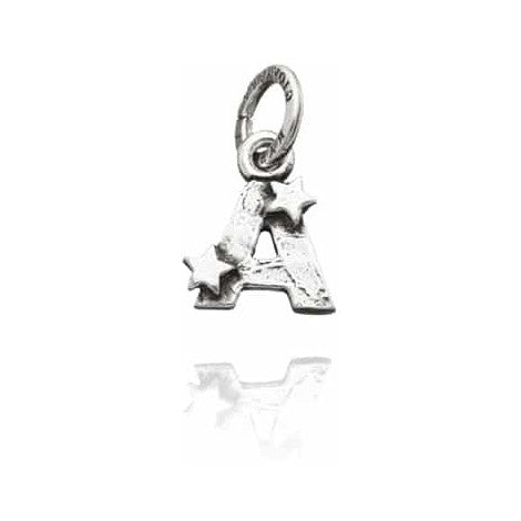 Charm "A" mit Sternen - 6647