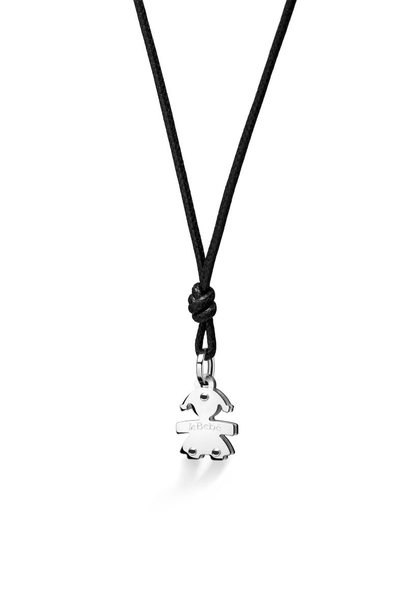 MINI-ANHÄNGER FÜR MÄDCHEN AUS WEISSGOLD - LBB048-N