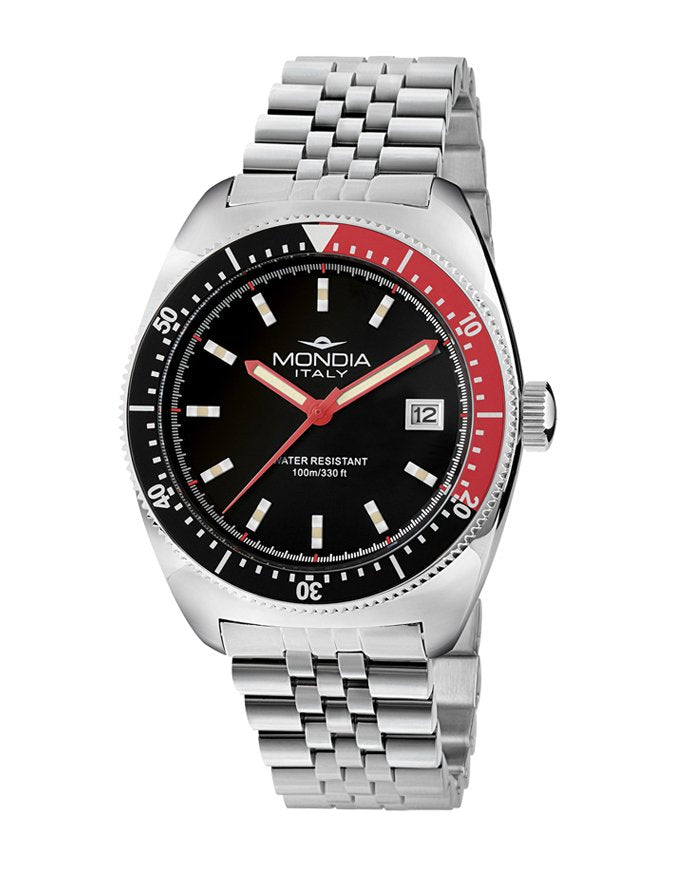 Madison 791 Solotempo Quarzo, 40mm - MI-791-SS-03BK-GB