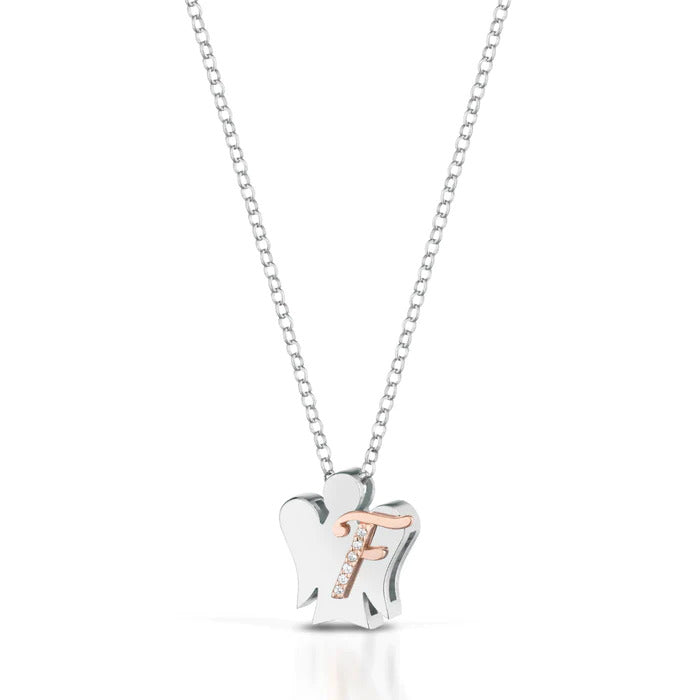 Roberto Giannotti SILVER NECKLACE WITH LETTER F - GIA500F